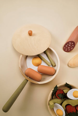 Holzfrühstück von SABO concept, Aufsicht von oben