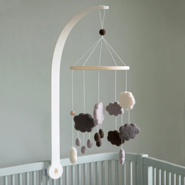 Support mobile en bois Classic White 