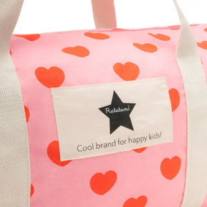 Ratatam! Bowlingtasche Pink Reissverschluss Detailansicht