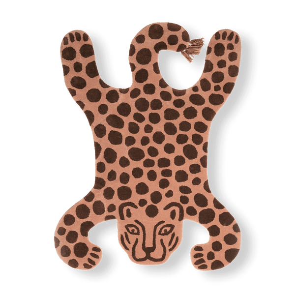 Safari Tufted Leopard Rug
