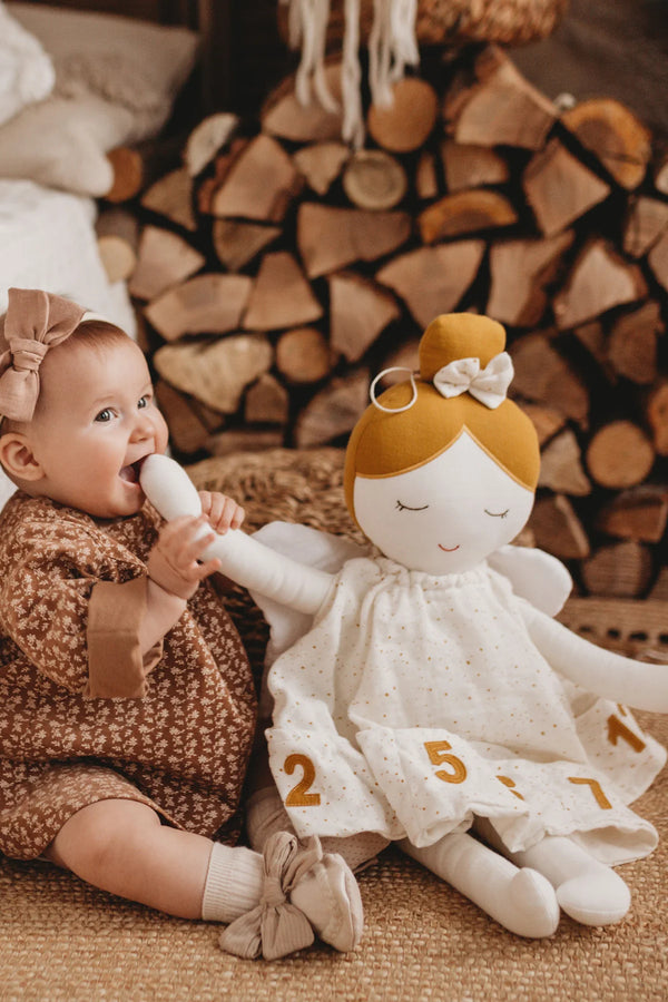 Calendrier de l'Avent poupée ange