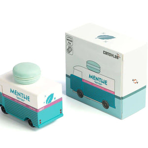 Candylab Menthe Macaron Van, Verkaufsfenster im Detail