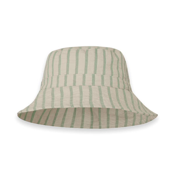 Seersucker hat Stripe Emerald