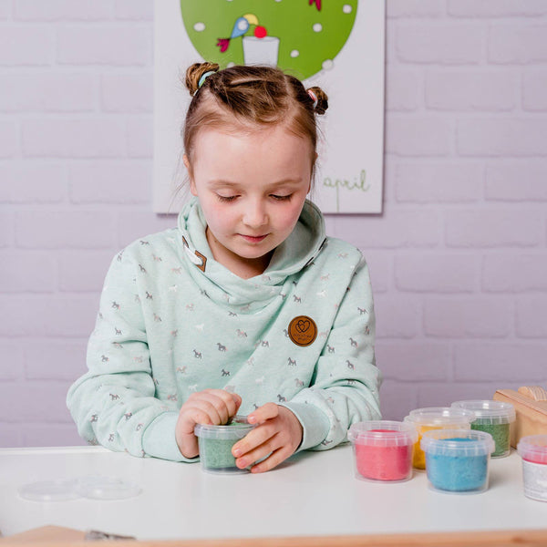 4er Set Bio-Easy-Knete vegan "Yuki"