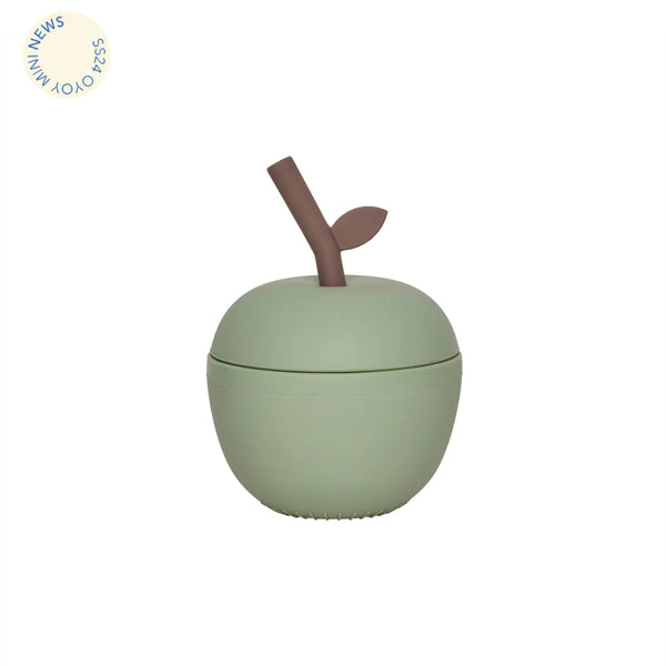Children's drinking cup Apple Cup Green