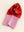 Balaclava Sturmhaube Cotton Candy / Red