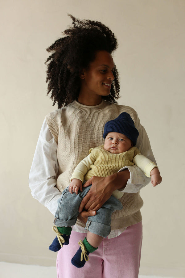 Booties Blue / Grass