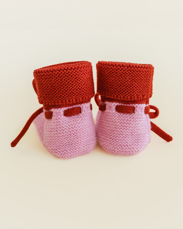 Booties Cotton Candy / Red