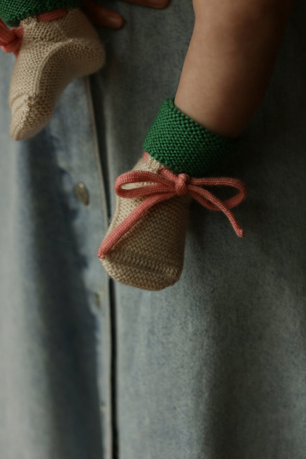 Booties Cream / Grass