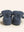 Schnürung der Hvid Booties in Jeansblau im Detail