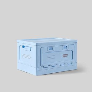 Studio About Aufbewahrungsbox Medium Hellblau Nahaufnahme