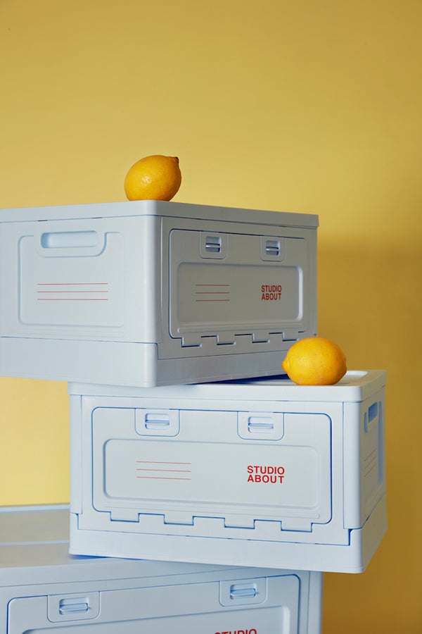 Aufbewahrungsbox Medium Hellblau