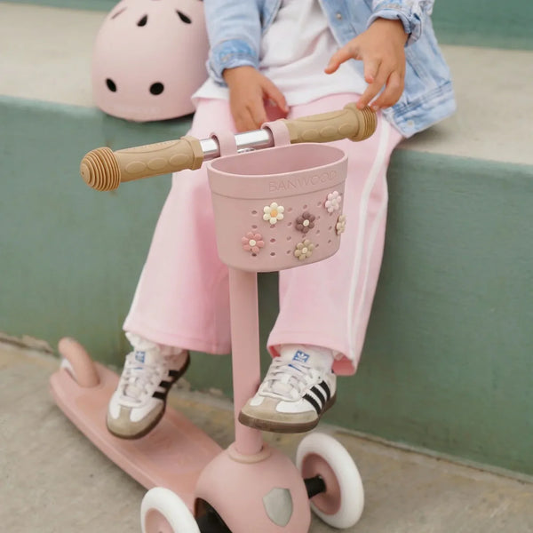 Pin & Ride Korb Dusty Rose