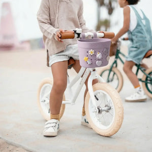Banwood Fahrradkorb Lavender Detailansicht