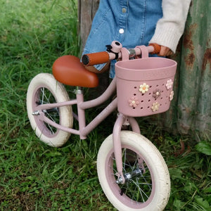 Banwood Fahrradkorb Raspberry Detailansicht