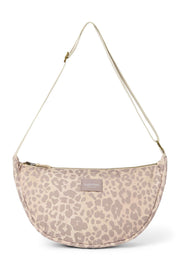 Sac banane rembourré pour adulte, imprimé léopard beige