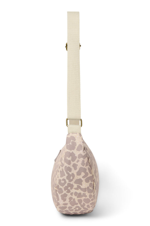 Puffy Gürteltasche für Erwachsene Beige Leopard