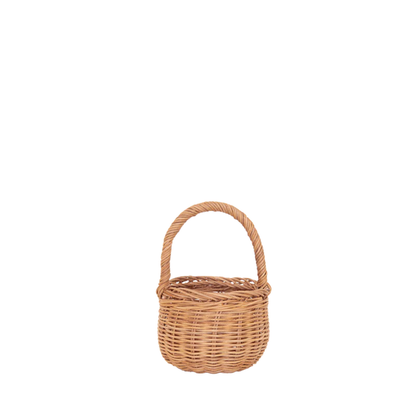 Rattan Berry Basket Natural