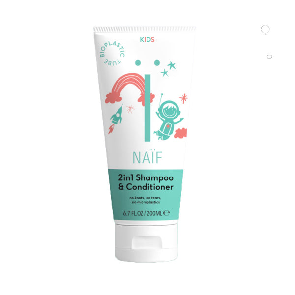 Naïf Care 2-in-1 Kids Shampoo & Conditioner | Shampoo | Beluga Kids