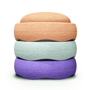 Stapelstein Pastel Secondary 3er-Set in Light Orange, Mint und Light Violet