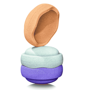 Stapelstein Pastel Secondary – drei Pastelltöne zum Stapeln