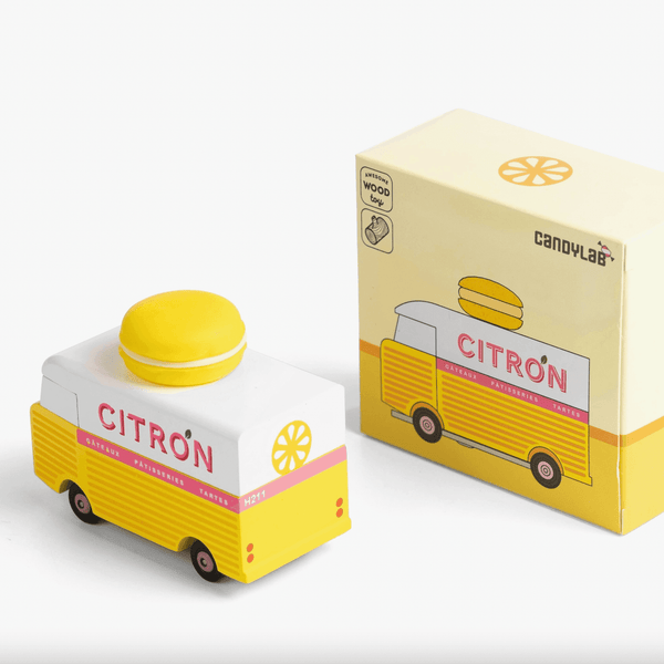 Candylab Toys Citron Macaron Van | Spielzeugauto | Beluga Kids