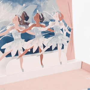 Meri Meri Adventskalender-Koffer mit Ballerina-Charms, geöffnet