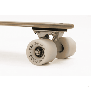 Banwood Cruiser Red Stripes mit durchsichtigem Grip und hochelastischen Rollen