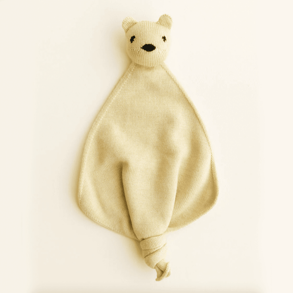 Hvid Schmusetuch Teddy Tokki Light Yellow | Schmusetuch | Beluga Kids