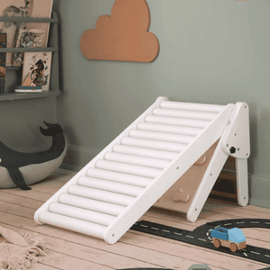 Sebra Rollrutschbahn aus FSC-Holz, montierbar am Sebra Bett oder Kletterdreieck