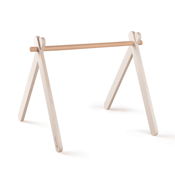 Baby activity stand wood 