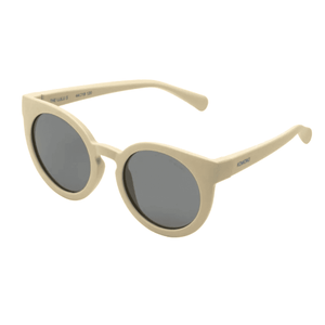 Komono Lulu Kinder-Sonnenbrille Ivory mit flexiblem, leichtem Gestell