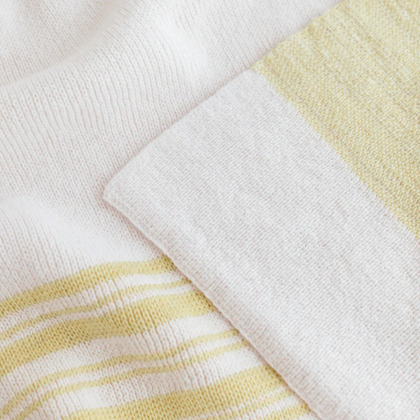 Baby blanket Gilbert Light Yellow