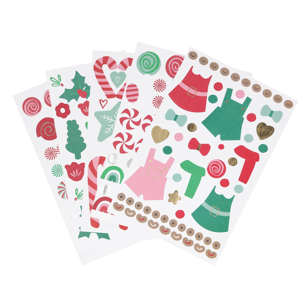 Gingerbread House Sticker Advent Calendar