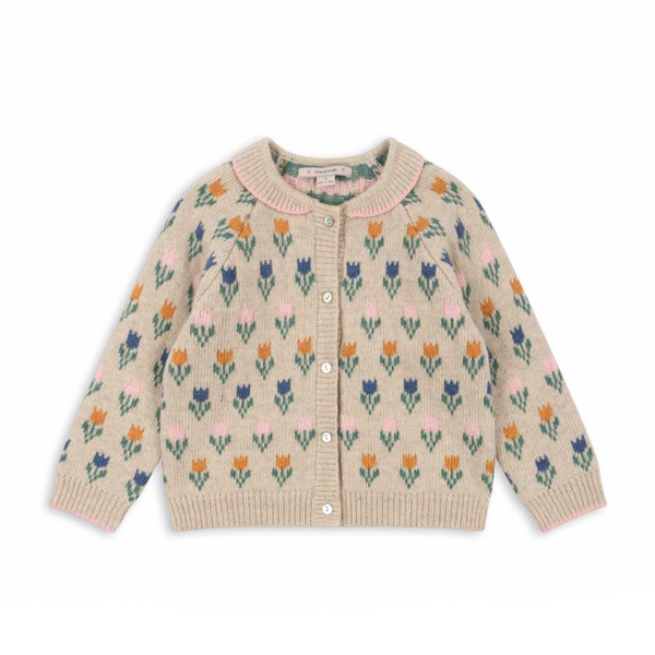 Cardigan tricoté Belou Tulipe