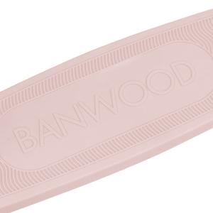 Banwood ECO Scooter Faded Pink von schräg vorne