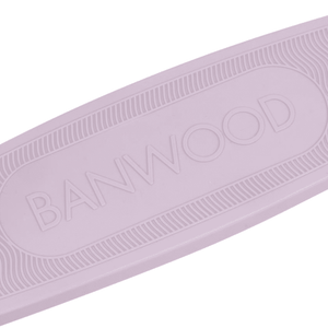 Banwood ECO Scooter Lavender von vorne mit zwei Vorderrädern