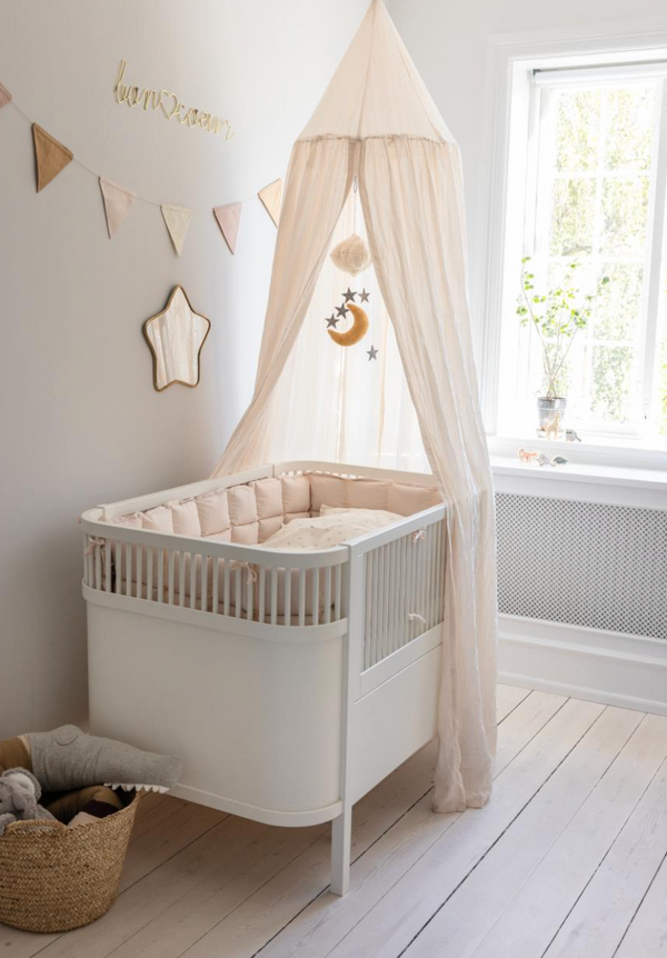 Kapok Bettnestchen Birchbark Rose (360 cm)