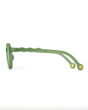 Olivio&Co. ovale Kindersonnenbrille in Olive Green
