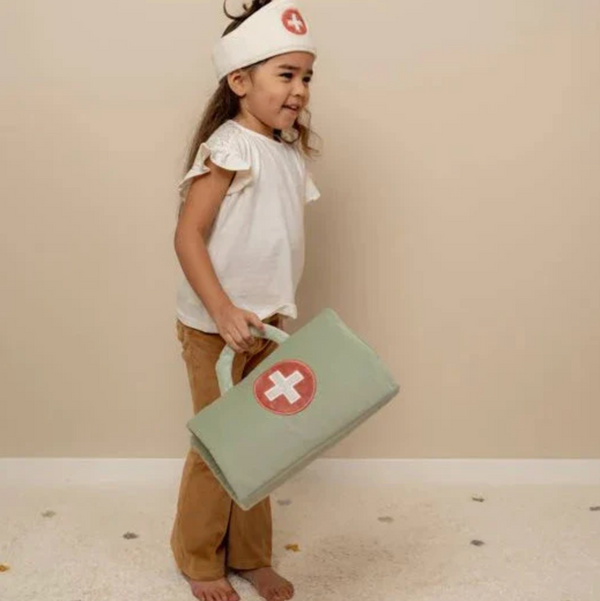 Coffret de jeu docteur et poupée 