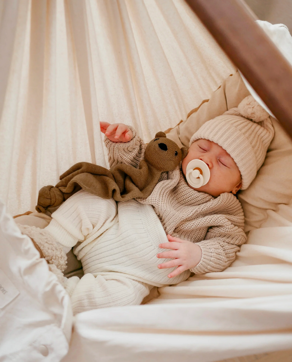 Classic Bundle - Ökologische Federwiege Rose Cloud