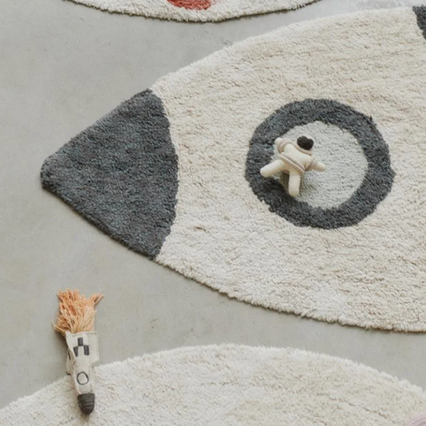 Tapis lavable fusée