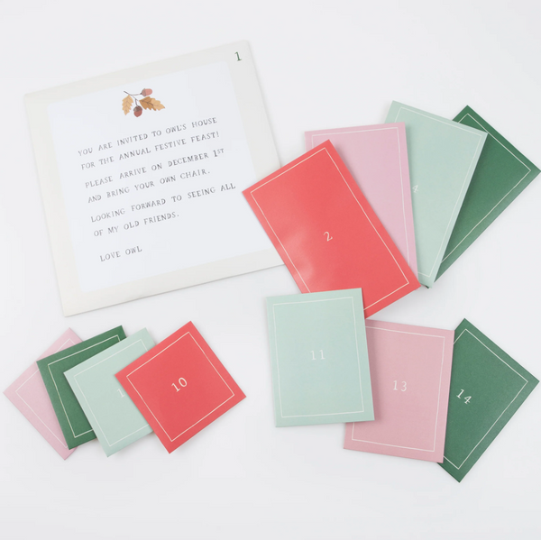 Eulenparty Spiel-Adventskalender