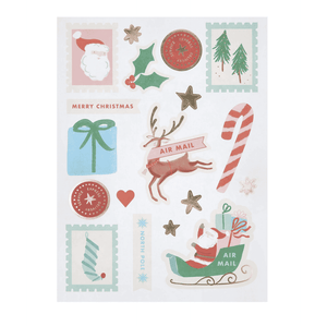 Meri Meri Brief an den Weihnachtsmann, Lieferanweisungskarte