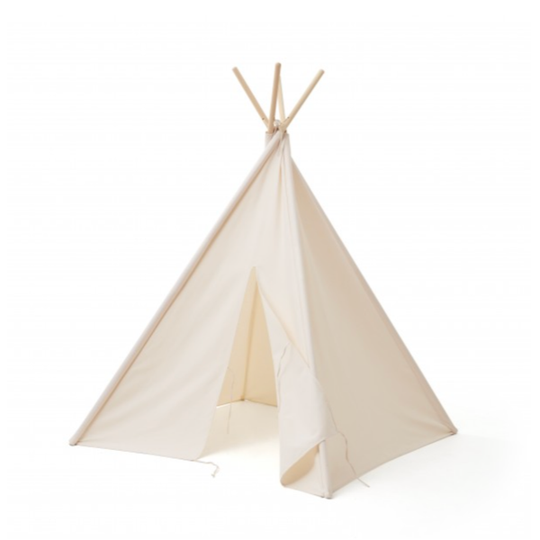 Tipi-Zelt Off-White (160 cm)