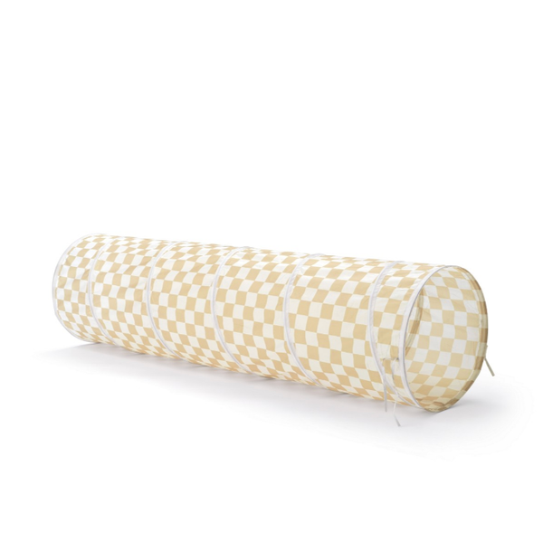 Spieltunnel Karo Gelb