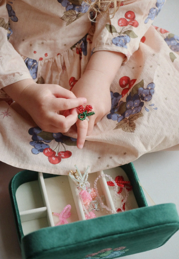 "All I wish for" Schmuck-Set Bottle Green