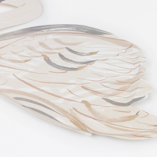 Partyteller Schwan (8x)