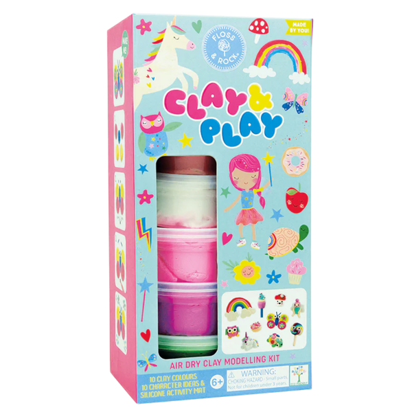 Clay &amp; Play Fée Arc-en-ciel