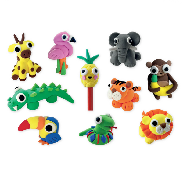 Clay &amp; Play Rainbow Jungle